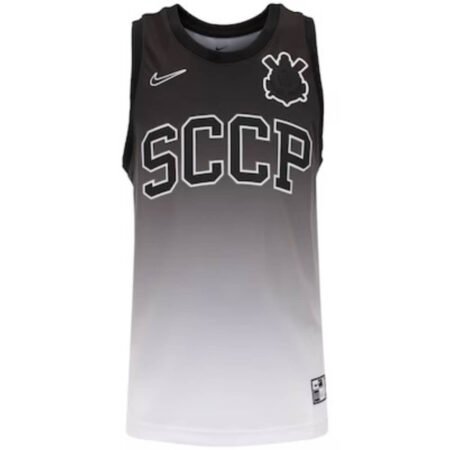 Camisa Regata do Corinthians Preta DNA CT 2024 Masculina