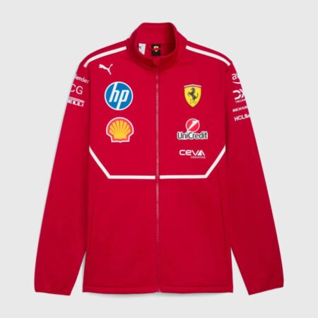 Jaqueta Scuderia Ferrari Vermelha 2025/26 Team Driver Adidas
