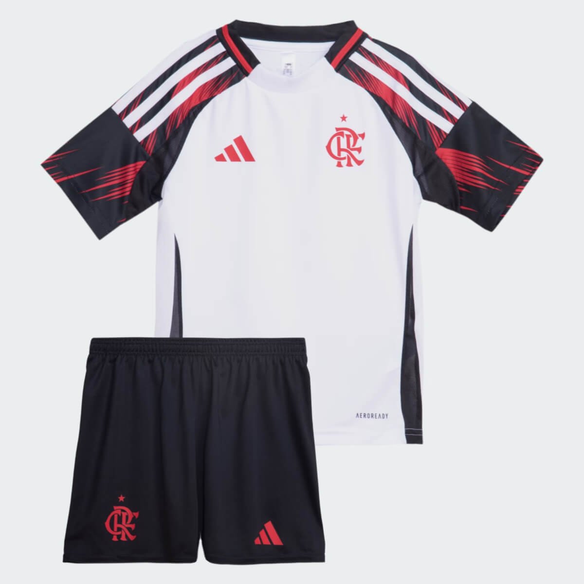 kit-infantil-flamengo-branca-2025-26-reserva-ii-unissex Kit Infantil Flamengo Branco 2025/26 Reserva Unissex
