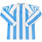 camisa-argentina-1996-branca-azul-manga-longa-home