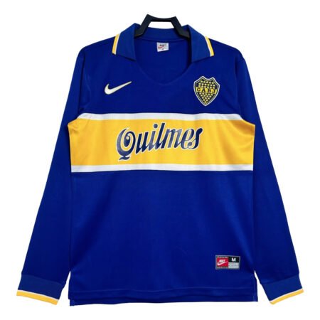 Camisa Boca Juniors 1997/98 Azul Home Mang Longa