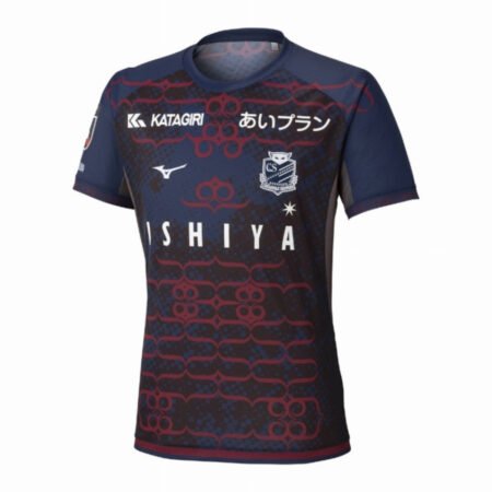 Camisa Consadole Sapporo Azul/Vermelha 2025/26 Away Masculina