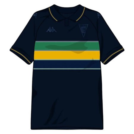 Camisa Estoril Praia Ayrton Senna Preta Polo 2025 Masculina