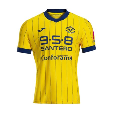 Camisa Hellas Verona Amarela 2024/25 Quarta Masculina