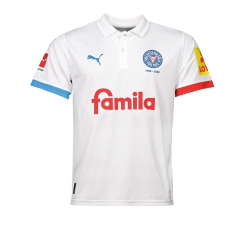 Camisa Holstein Kiel Branca 2024/25 Masculina
