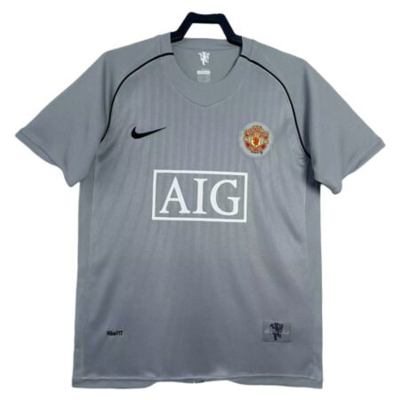 Camisa Manchester United Goleiro Cinza 2007/08 Masculina