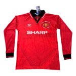 camisa-manchester-united-vermelha-1993-94-home-manga-longa