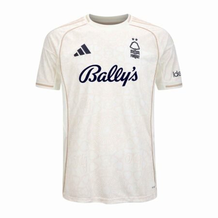 Camisa Nottingham Forest Branca 2025/26 Away Masculina
