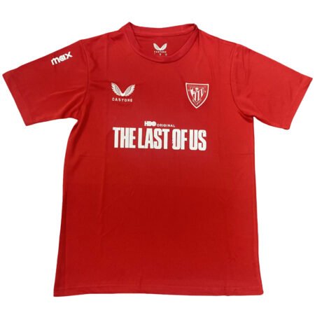 Camisa Sevilla Fc Vermelha The Last Of Us Masculina