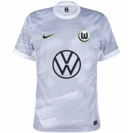 Camisa VFL Wolfsburg Cinza 2025/26 Away Masculina