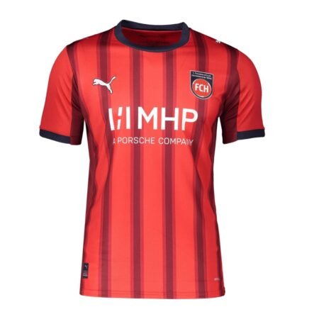 Camisa 1.FC Heidenheim Vermelha 2025/26 Home Masculina