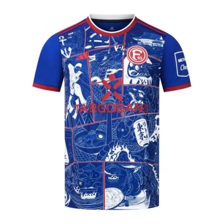 Camisa Fortuna Dusseldorf Azul Goleiro 2025/26 Masculina