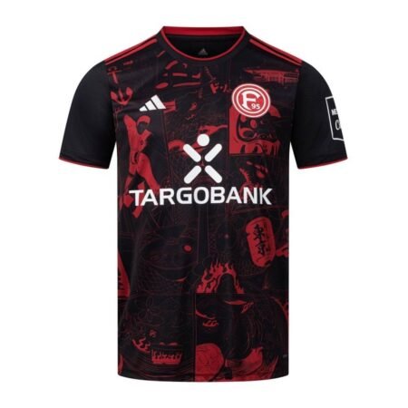 Camisa Fortuna Dusseldorf Preta Especial 2025/26 Masculina