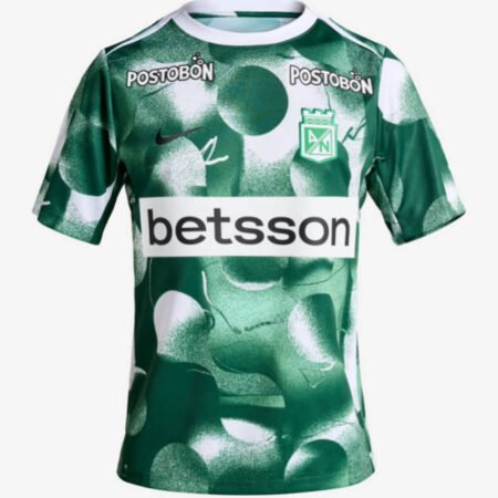 Camisa Atlético Nacional Verde Treino 2025/26 Masculina