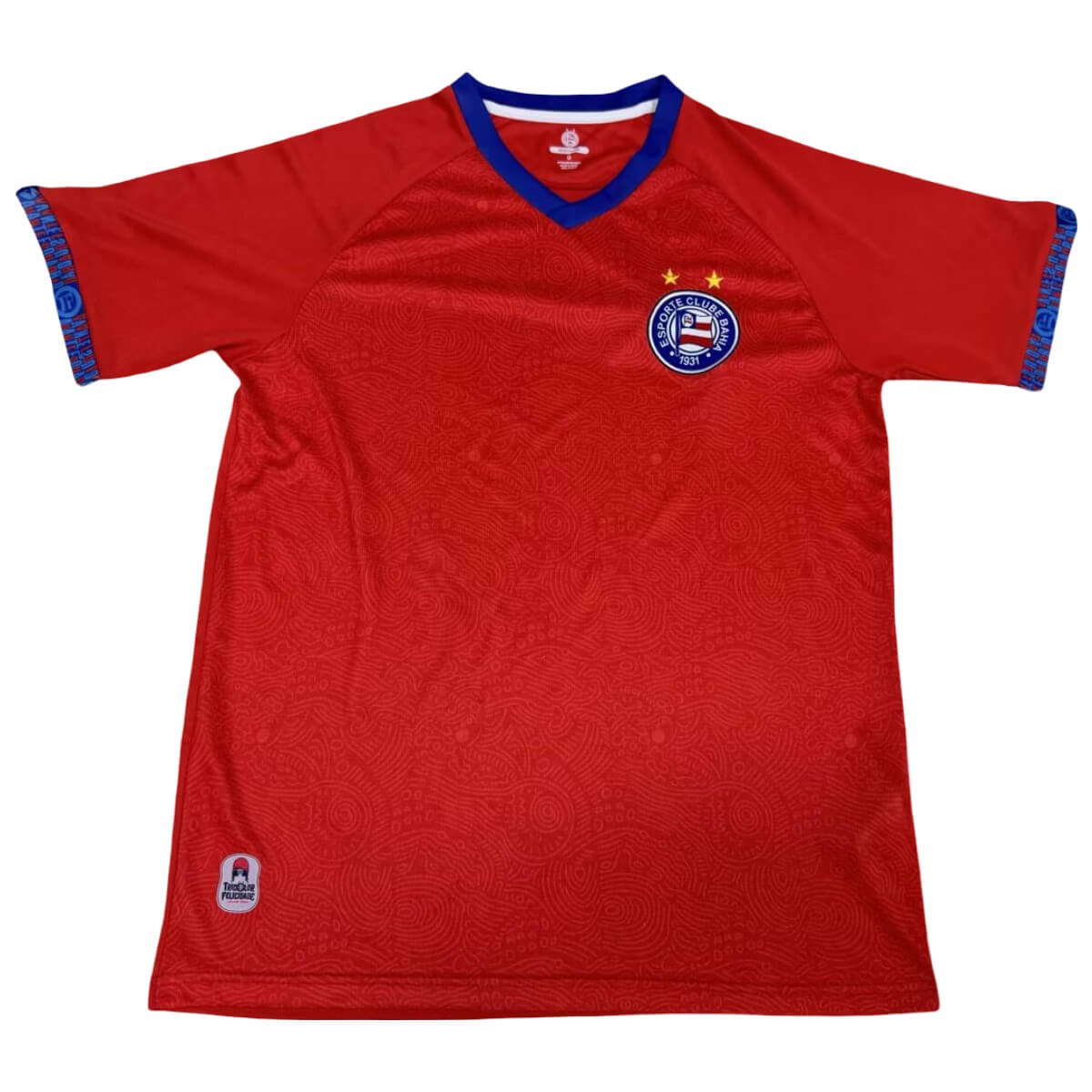 camisa-bahia-ec-vermelha-2025-26-socio-masculina Camisa Bahia EC Vermelha 2025/26 Sócio Masculina
