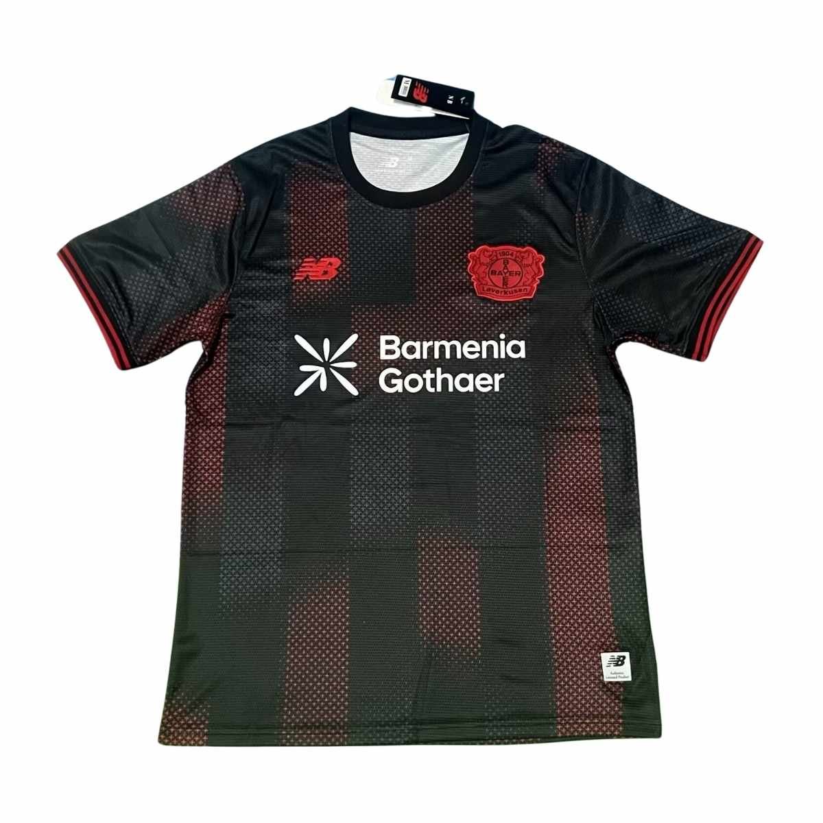 camisa-bayer-leverkusen-preta-2025-26-home-masculina Camisa Bayer Leverkusen Preta 2025/26 Home Masculina
