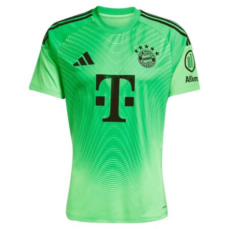 Camisa Bayern de Munique Verde Goleiro 2025/26 Masculina