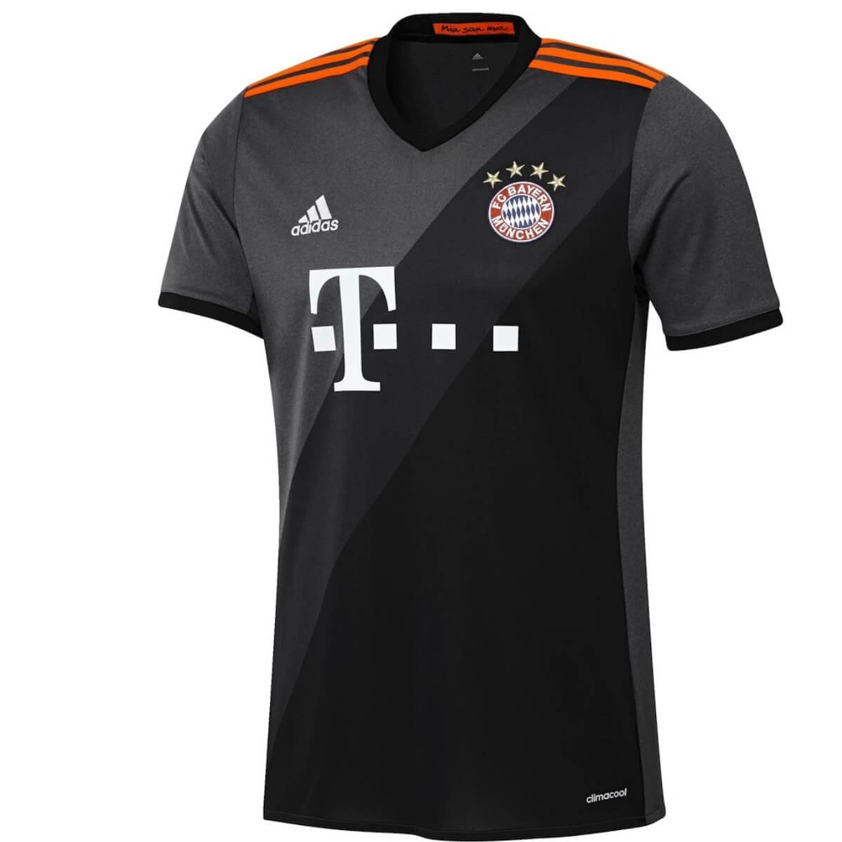 camisa-bayern-de-munchen-preta-2016-17-away-masculina Camisa Bayern de Munique Preta 2016/17 Away Masculina