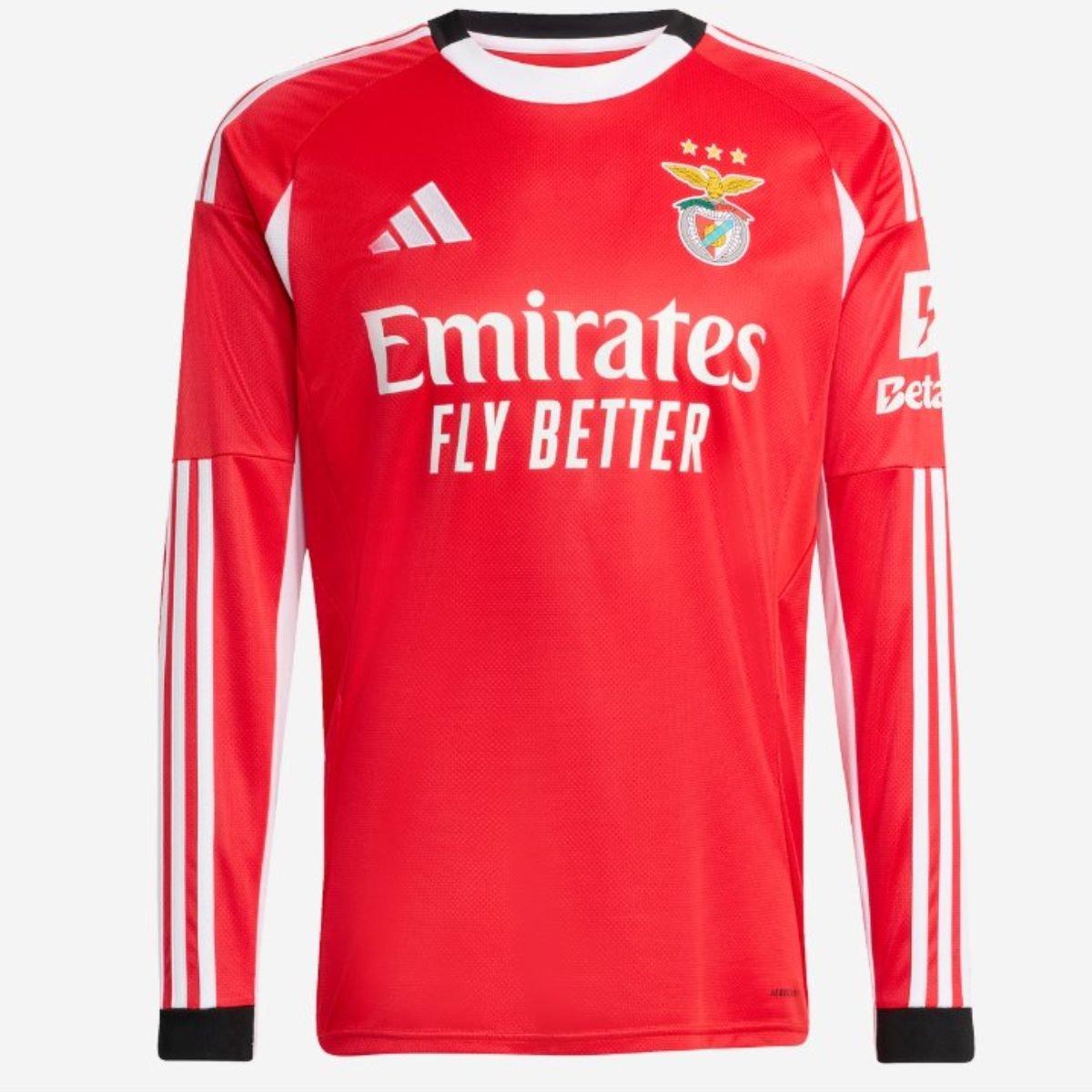 camisa-benfica-vermelha-2025-home-26-manga-longa Camisa SL Benfica Vermelha 2025/26 Home Manga Longa