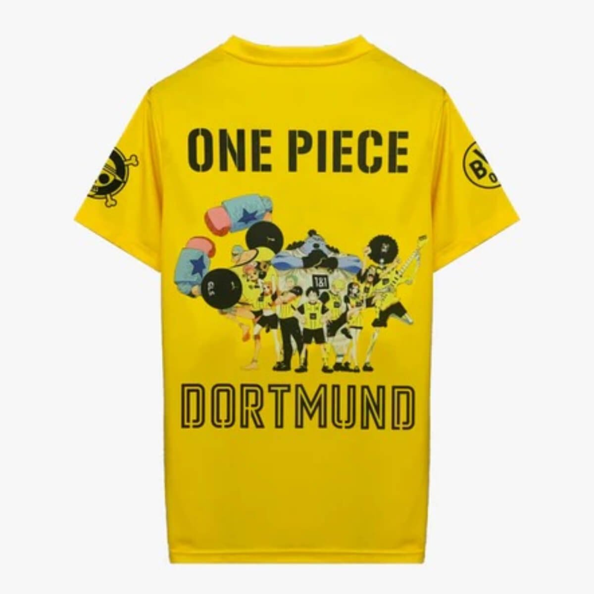 camisa-borussia-dortmund-one-piece-amarela-2025-26-masculina- Camisa Borussia Dortmund Once Piece Amarela 2025 Masculina
