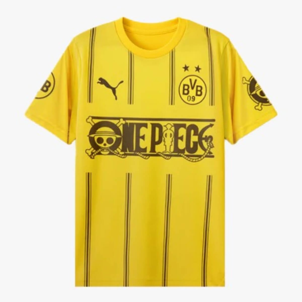 camisa-borussia-dortmund-one-piece-amarela-2025-26-masculina Camisa Borussia Dortmund Once Piece Amarela 2025 Masculina