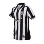 camisa-botafogo-listrada-preta-branco-2025-26-titular-feminina