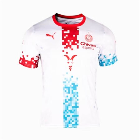 Camisa Chivas Esports Branca 2025/26 Masculina