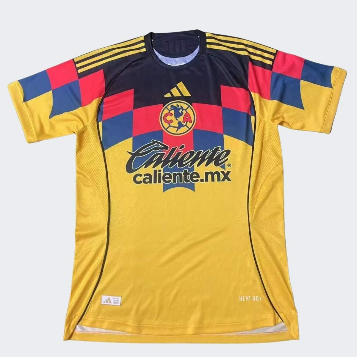 camisa-club-america-amarela-2025-26-home-jogador Camisa Club América Amarela 2025/26 Home Jogador