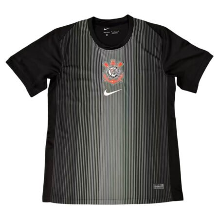 Camisa Corinthians Preta Goleiro 2025/26 Masculina