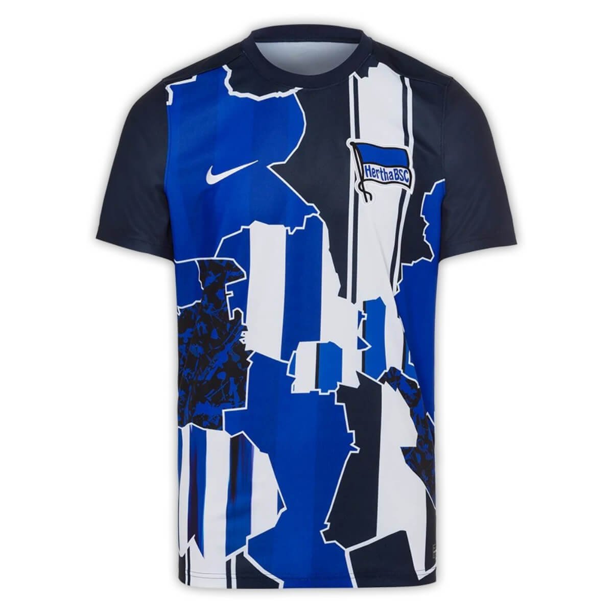 camisa-hertha-bsc-pre-jogo-azul-2025-26-masculina Camisa Hertha BSC Pré-jogo Azul 2025/26 Masculina