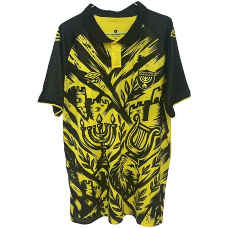 Camisa Jerusalém Amarela/Preta 2025/26 Masculina