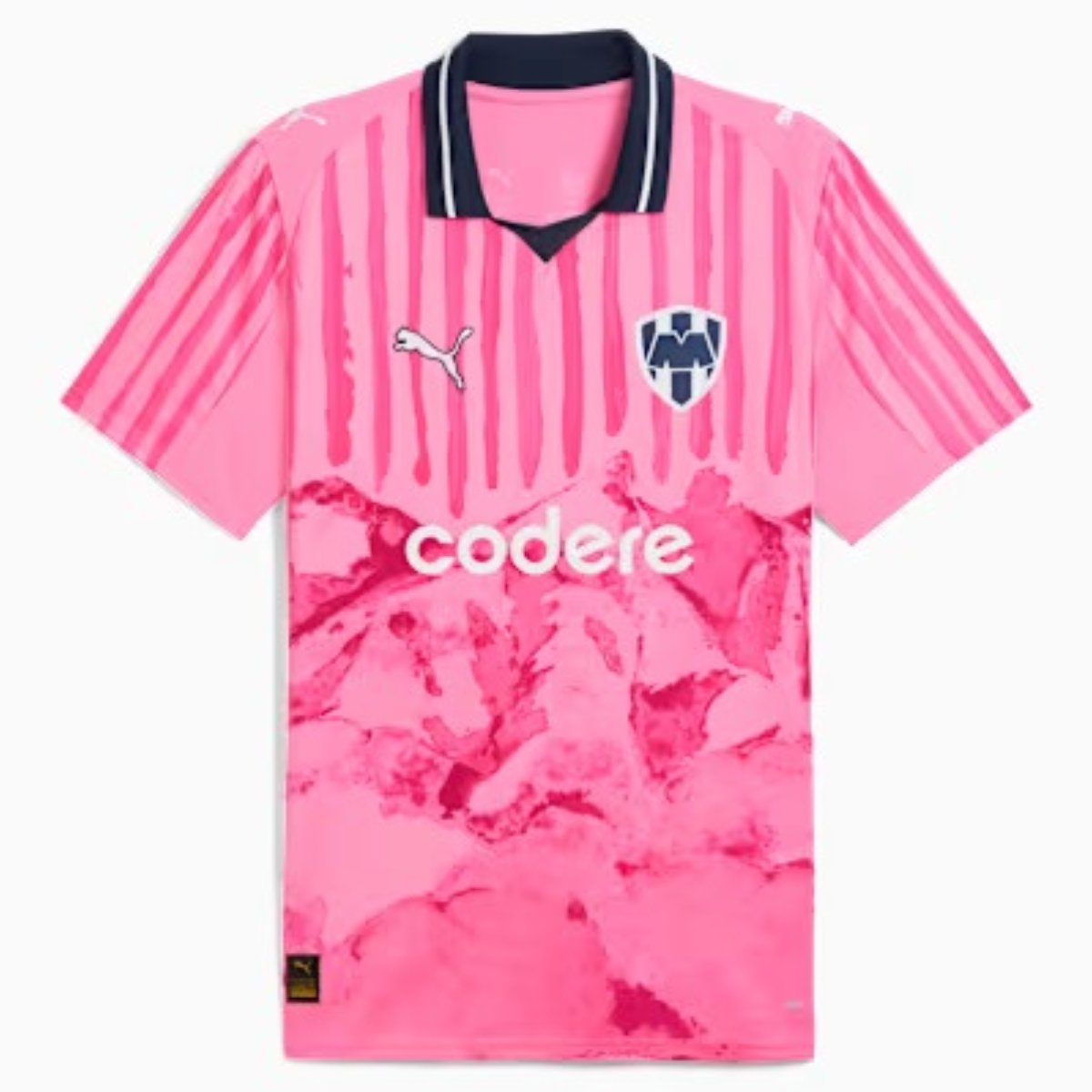 camisa-monterrey-rosa-kidsuper-mundial-2025-masculina Camisa Monterrey Rosa KidSuper Mundial 2025/26 Masculina