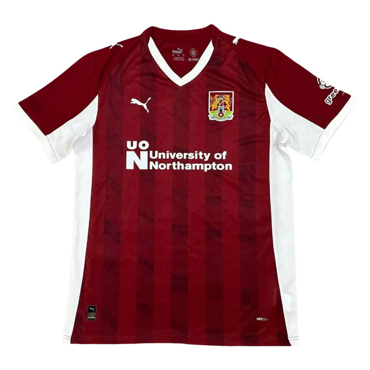 camisa-northampton-vermelha-2025-26-home-masculina Camisa Northampton Town FC Vermelha 2025/26 Home Masculina