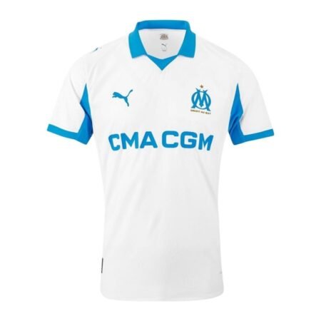 Camisa Olympique de Marseille Branca 2025/26 Home Masculina