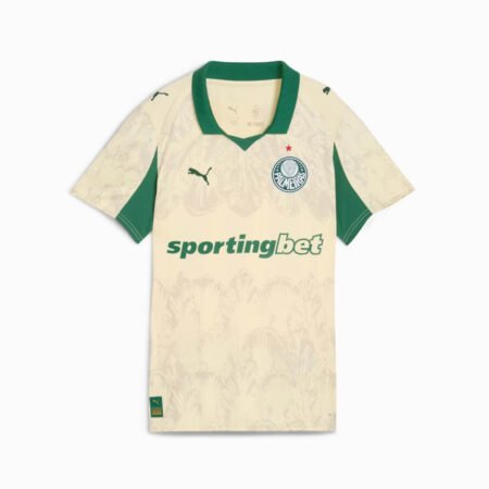 Camisa Palmeiras Bege KidSuper Mundial 2025/26 Feminina