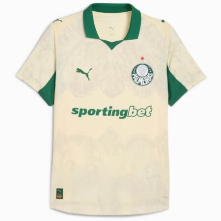 Camisa Palmeiras Bege KidSuper Mundial 2025/26 Jogador