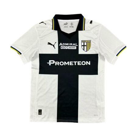 Camisa Parma Calcio Branca 2025/26 Home Masculina