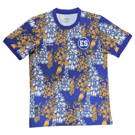 Camisa El Salvador Pré-jogo Azul 2025/26 Masculina