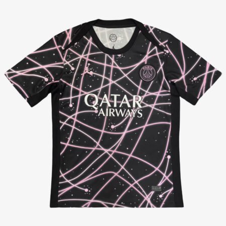 Camisa PSG Treino Preta 2025/26 Masculina
