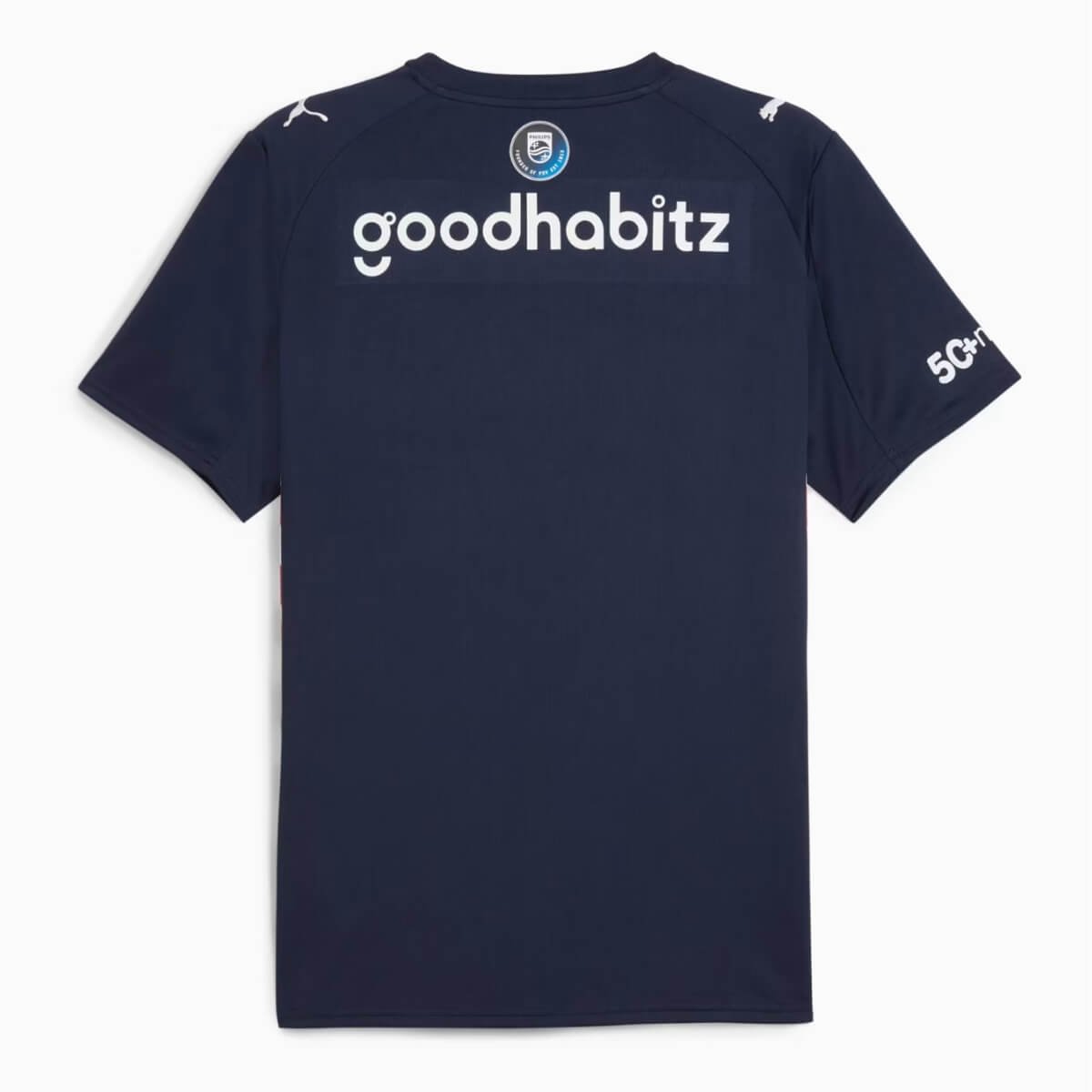 camisa-psv-azul-2025-26-away-masculina- Camisa PSV Eindhoven Azul 2025/26 Away Masculina