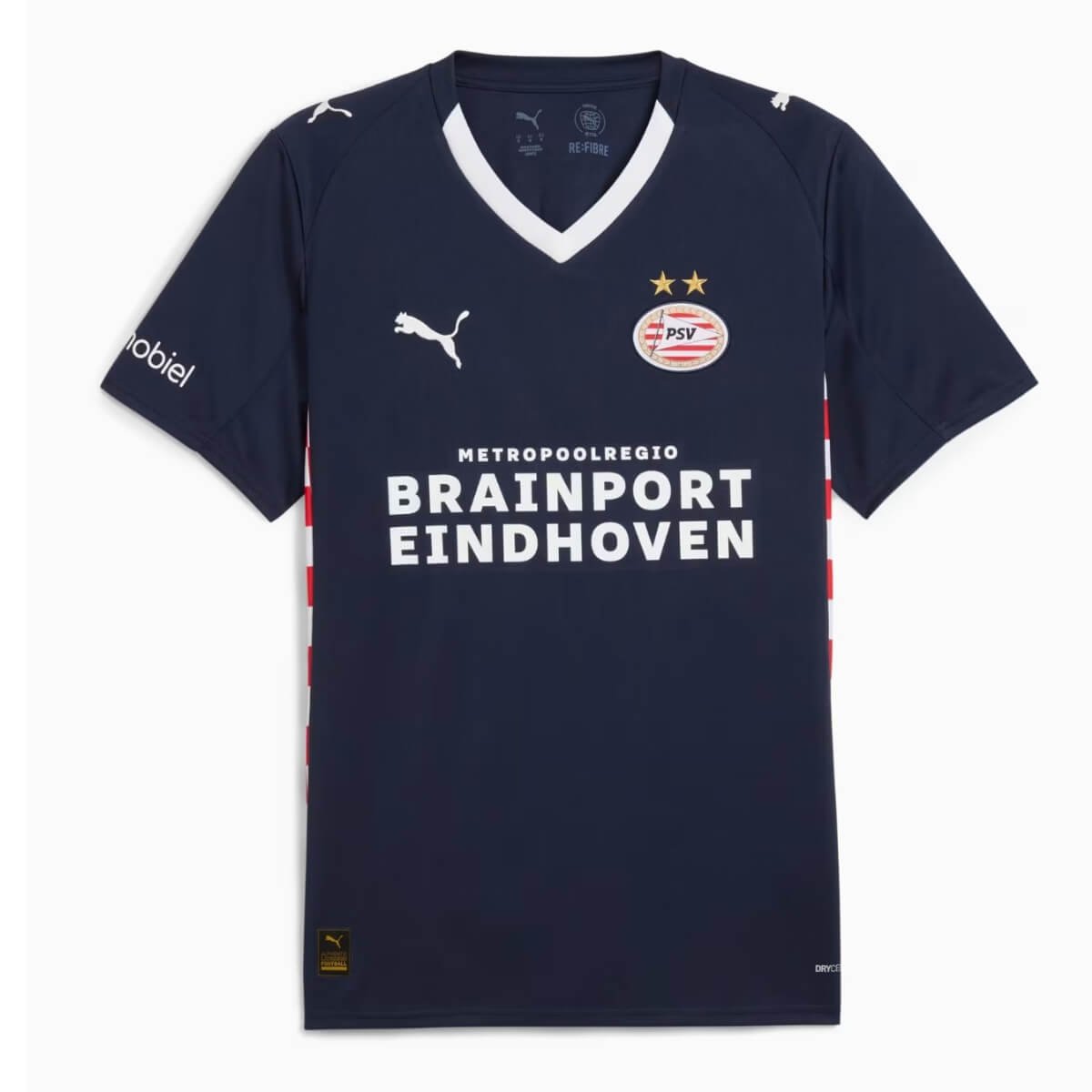 camisa-psv-azul-2025-26-away-masculina Camisa PSV Eindhoven Azul 2025/26 Away Masculina