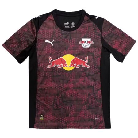 Camisa RB Leipzig Vinho 2025/26 Third Masculina