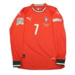 camisa-ronaldo-portugal-vermelha-final-nations-league-manga-longa-2025