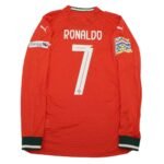camisa-ronaldo-portugal-vermelha-final-nations-league-manga-longa-2025
