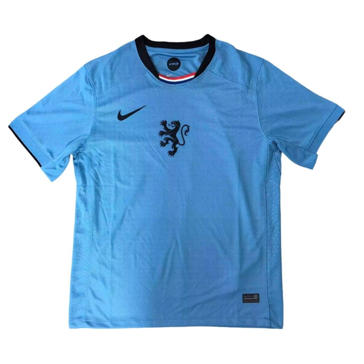 camisa-selecao-holanda-azul-2025-26-copa-feminina-away-masculina Camisa Holanda Azul 2025/26 Copa Feminina Away Masculina