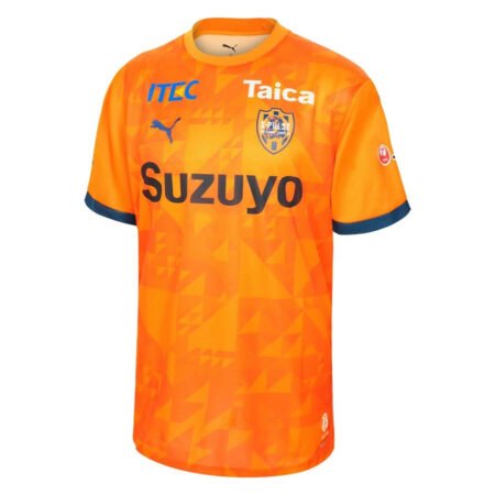 Camisa Shimizu S-Pulse Laranja 2025/26 Home Masculina