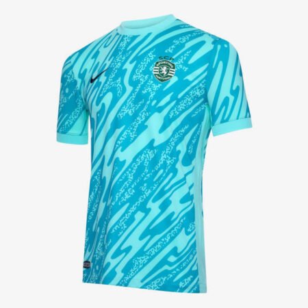 Camisa Sporting CP Azul Goleiro 2025/26 Masculina
