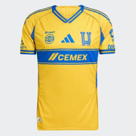 Camisa Tigres UNL Amarela 2025/26 Titular Jogador