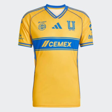 Camisa Tigres UNL Amarela 2025/26 Titular Masculina