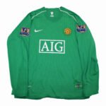 camisa-manchester-united-van-der-sar-verde-2007-08-masculina